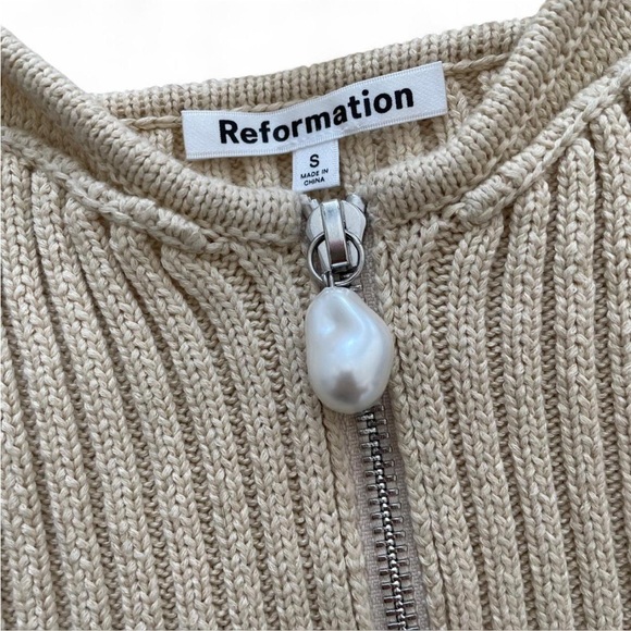 Reformation Presley Sweater knit top - Picture 3 of 8